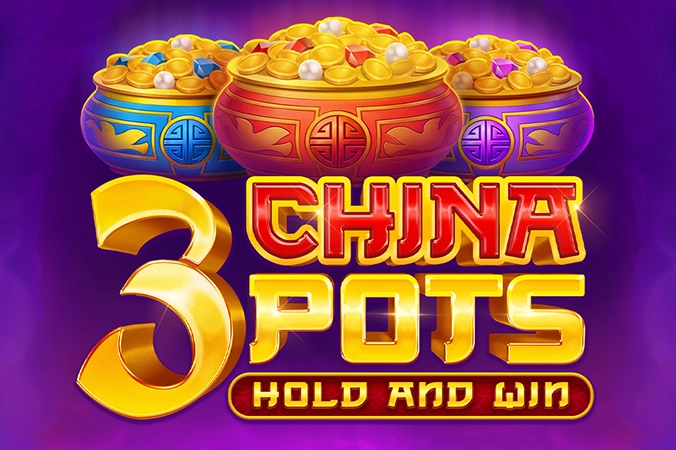 3 China Pots -