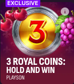 3 Royal Coins: Hold and Win -