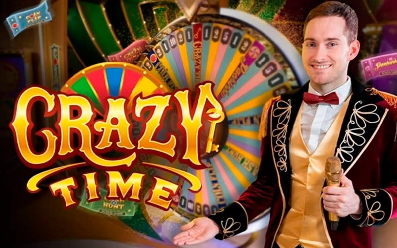 A sorte espera por você nas apostas Crazy Time da Mostbet.