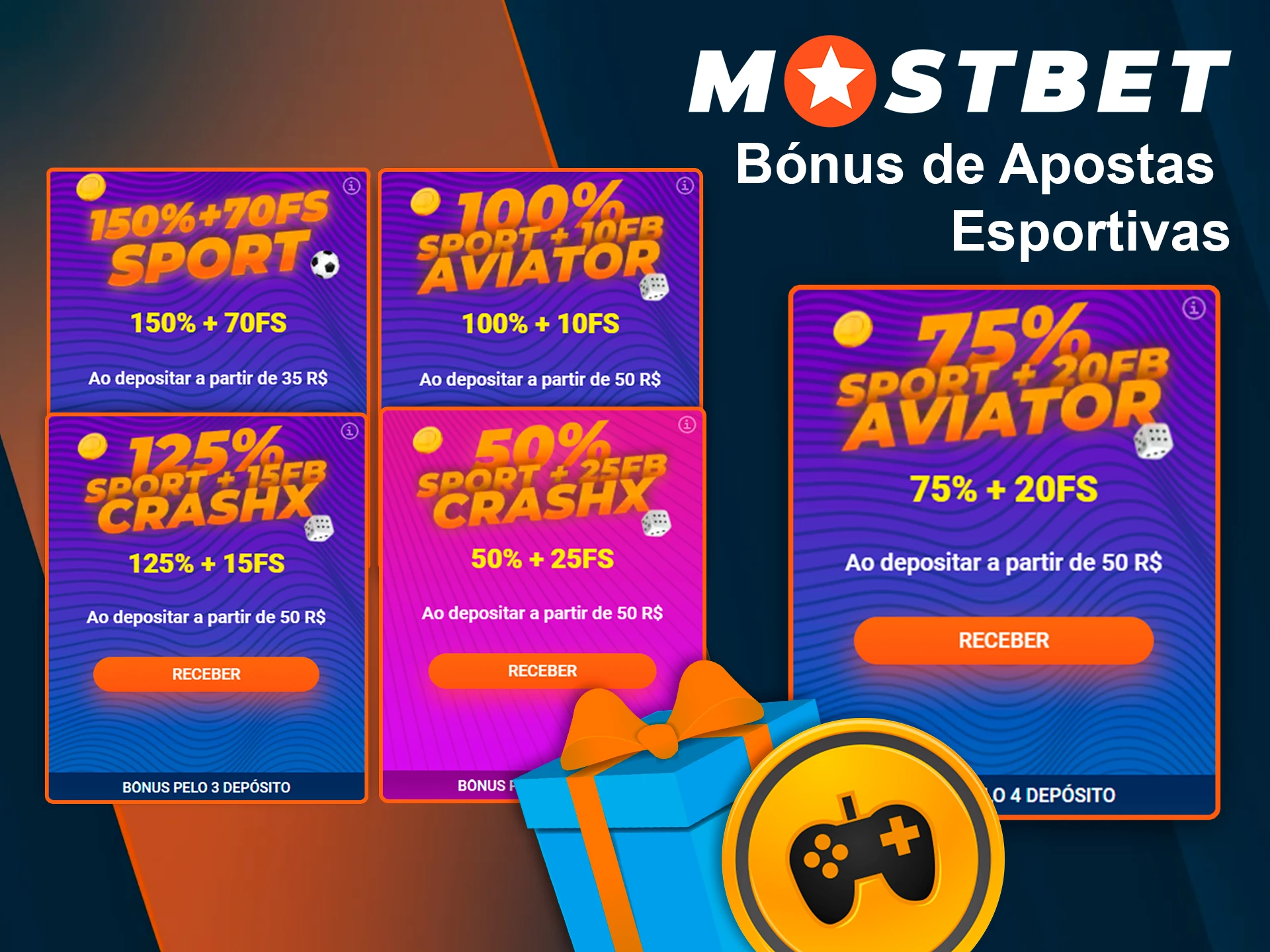 A Mostbet oferece uma ampla variedade de bônus para apostas em Esports.