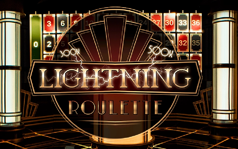 Adivinhe o número e ganhe muito na roleta relâmpago.